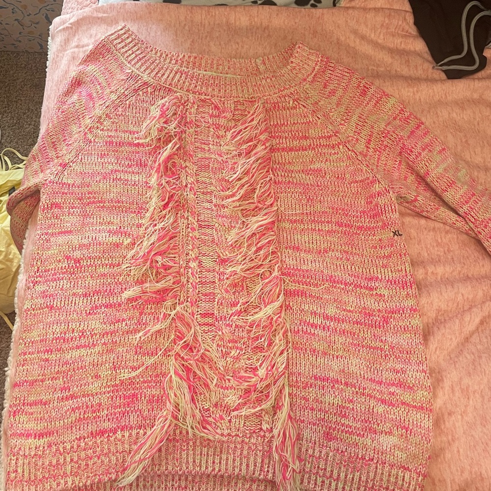 Cute pink sweater